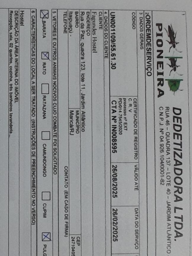 Hostel Em Itaipuacu Proximo A Praia E Terminal Da Rua 01 Maricá 외부 사진